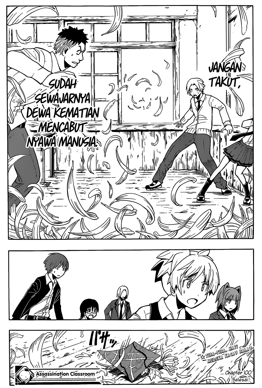 Assassination Classroom Bab 100 halaman 20