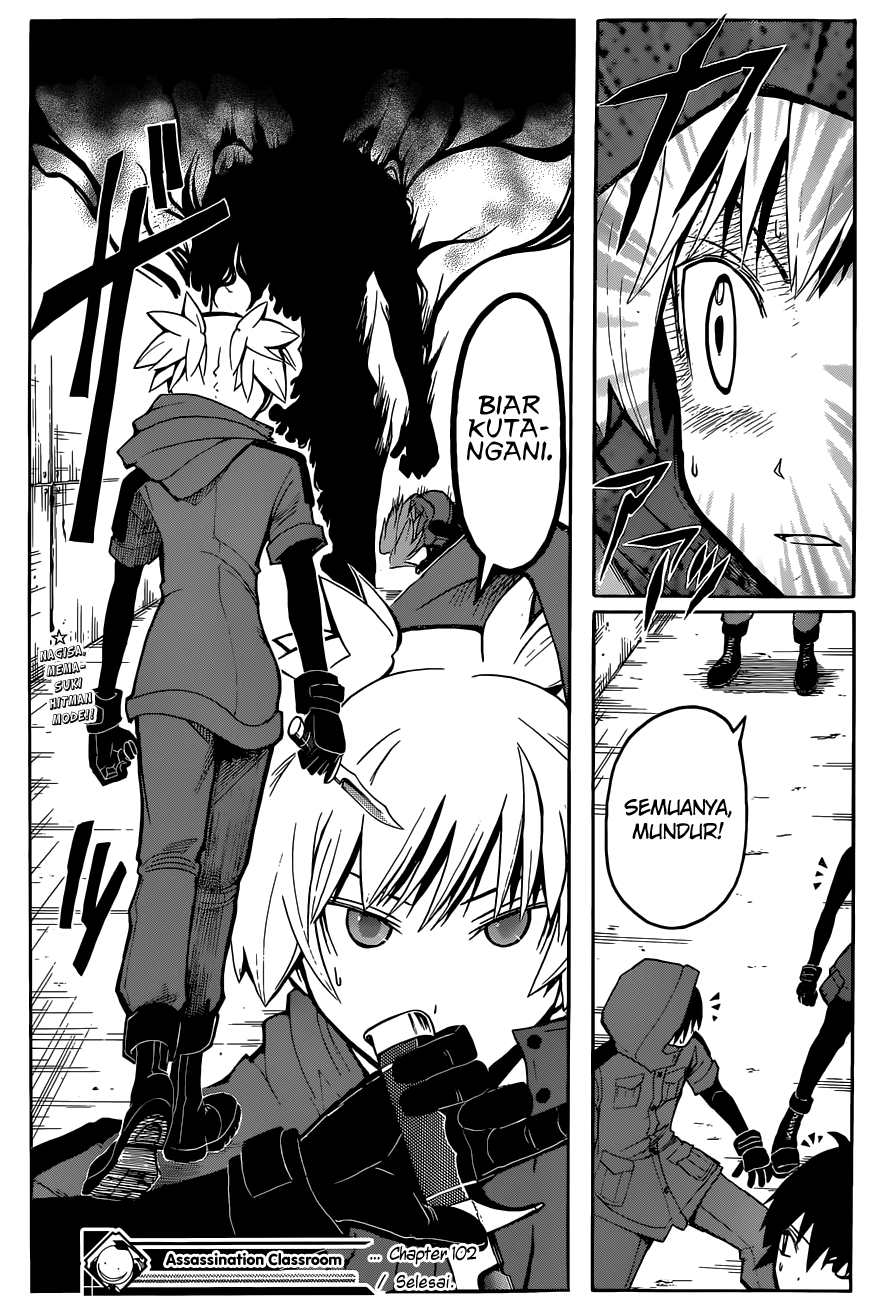 Assassination Classroom Bab 102 halaman 20