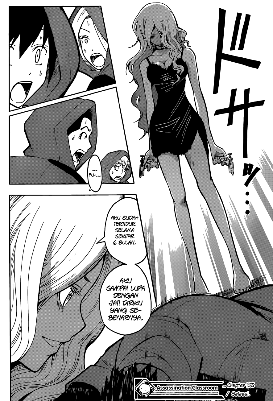 Assassination Classroom Bab 103 halaman 18
