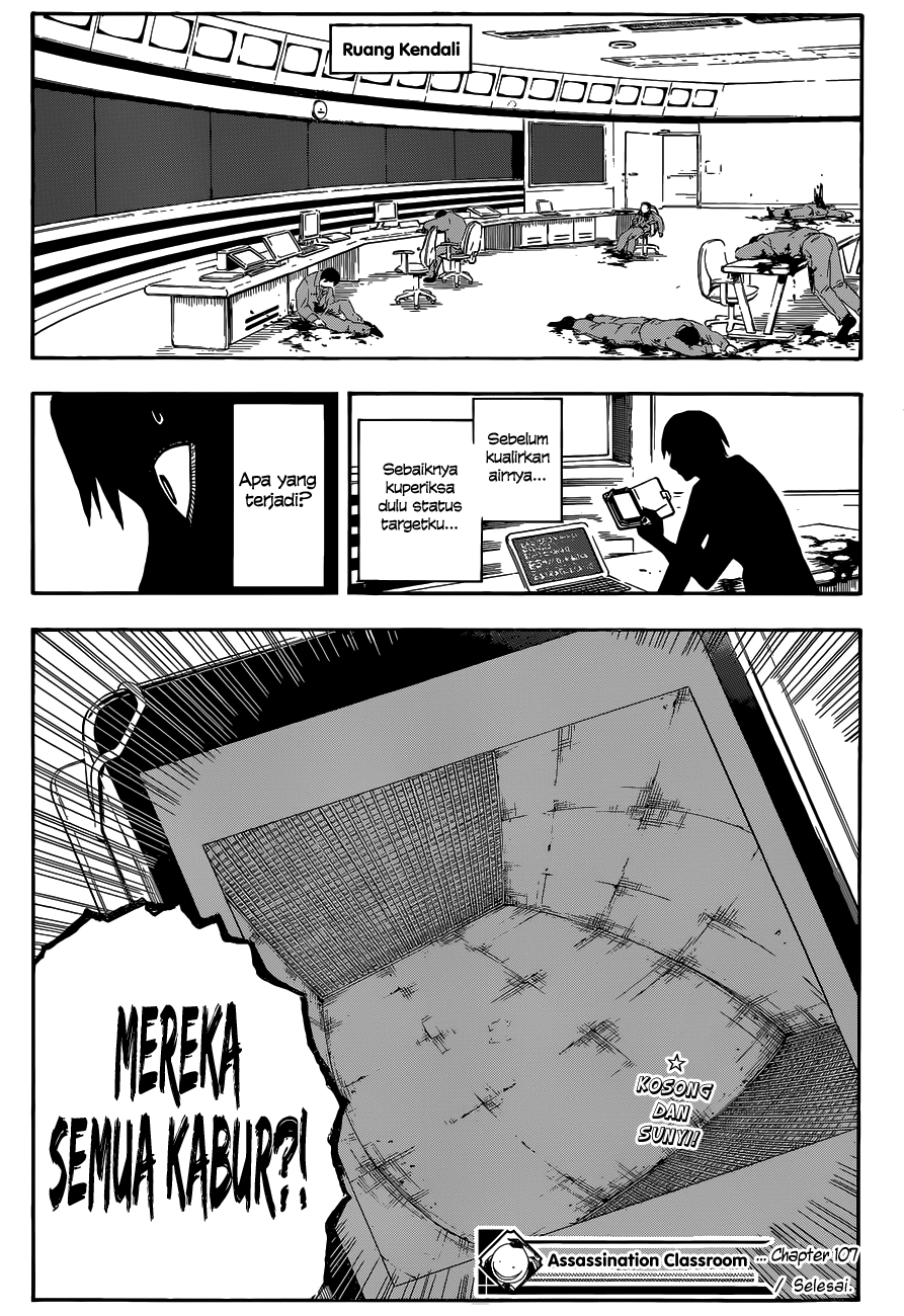 Assassination Classroom Bab 107 halaman 22