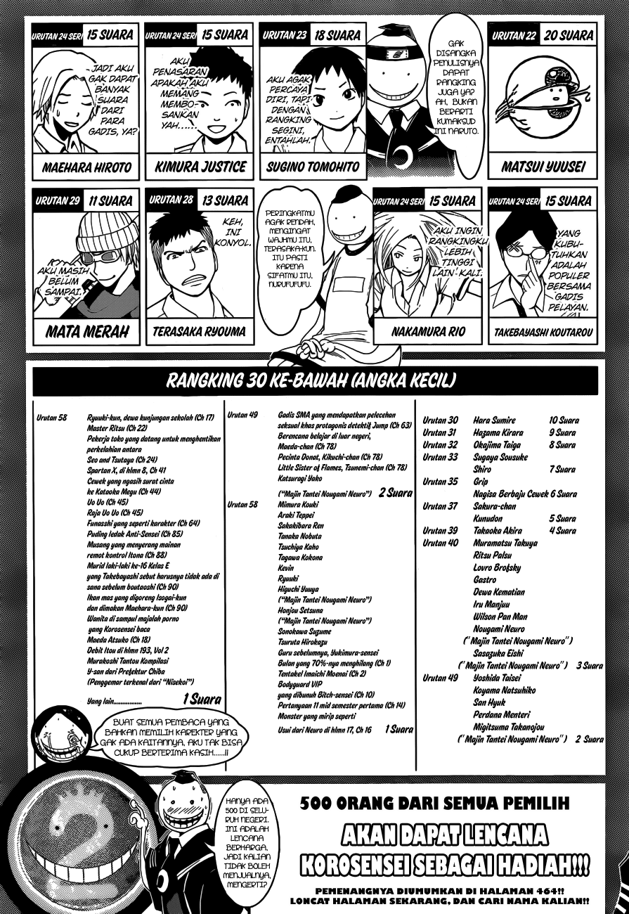 Assassination Classroom Bab 107 halaman 24