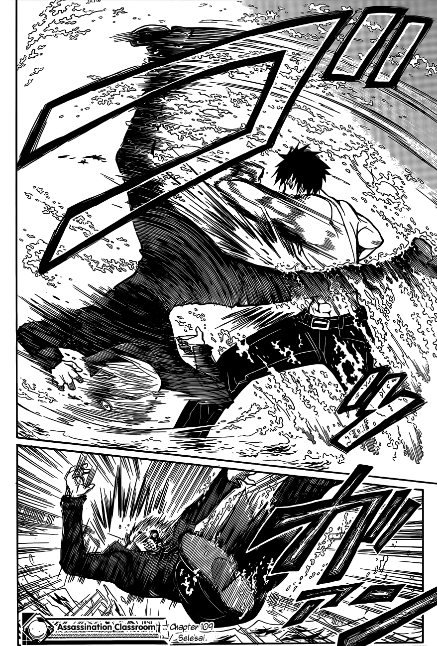Assassination Classroom Bab 109 halaman 19