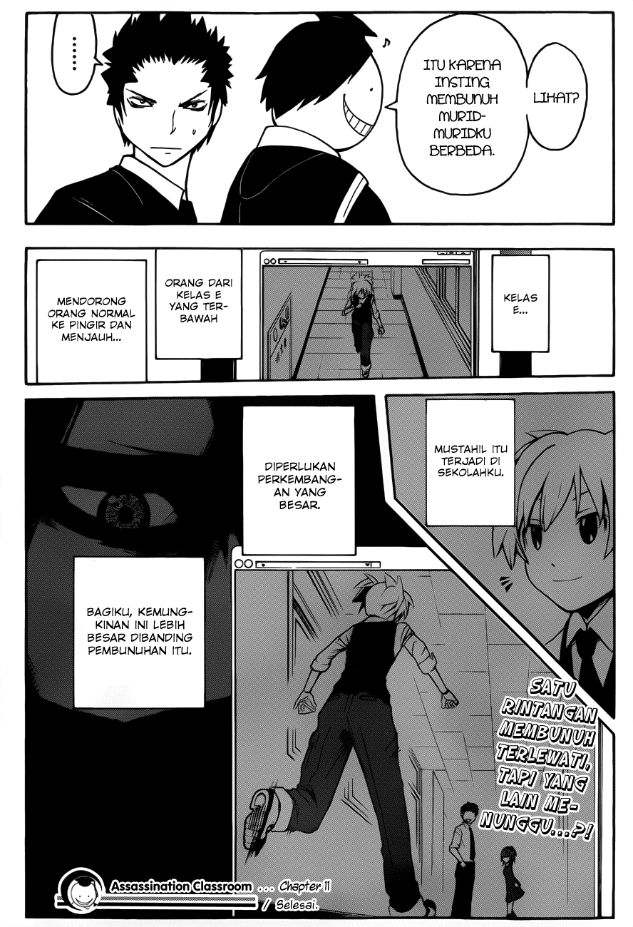 Assassination Classroom Bab 11 halaman 20
