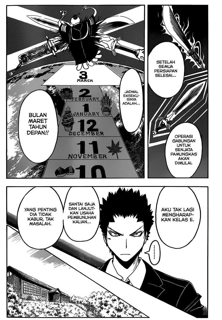 Assassination Classroom Bab 110 halaman 16