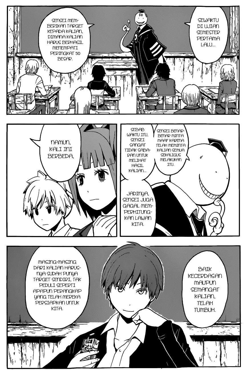 Assassination Classroom Bab 119 halaman 9