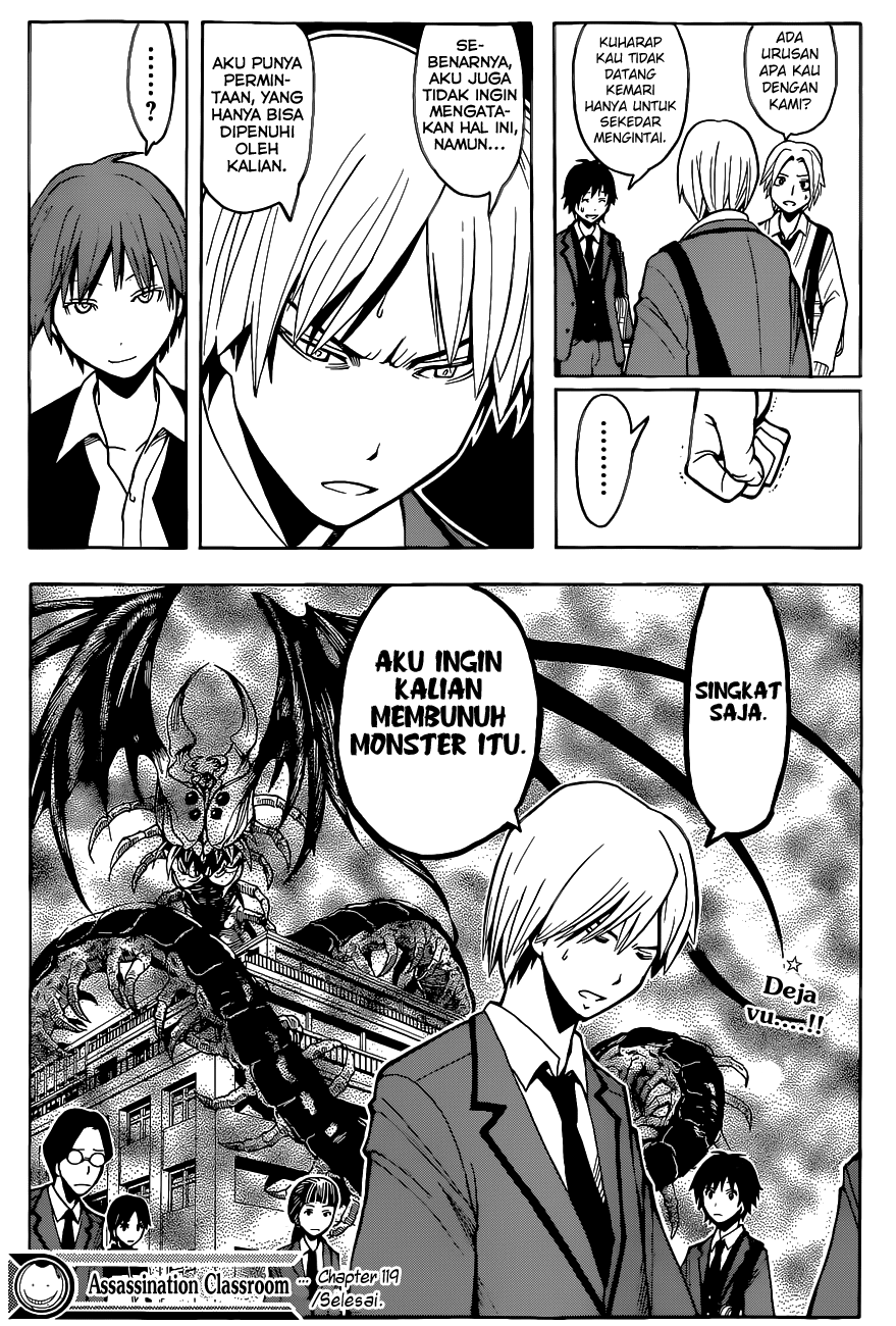 Assassination Classroom Bab 119 halaman 20