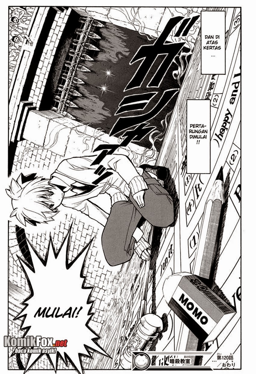 Assassination Classroom Bab 120 halaman 19