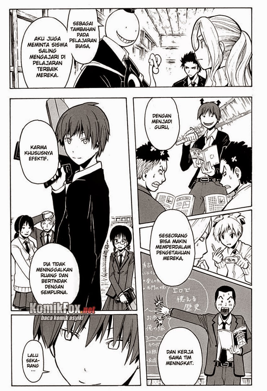 Assassination Classroom Bab 121 halaman 8