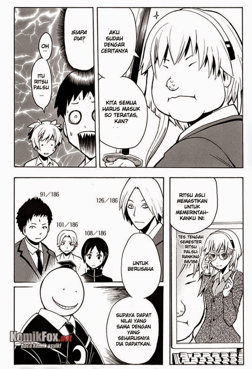 Assassination Classroom Bab 121 halaman 17