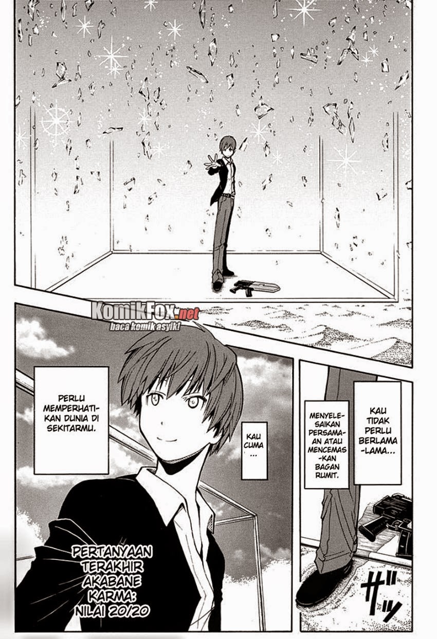 Assassination Classroom Bab 122 halaman 17