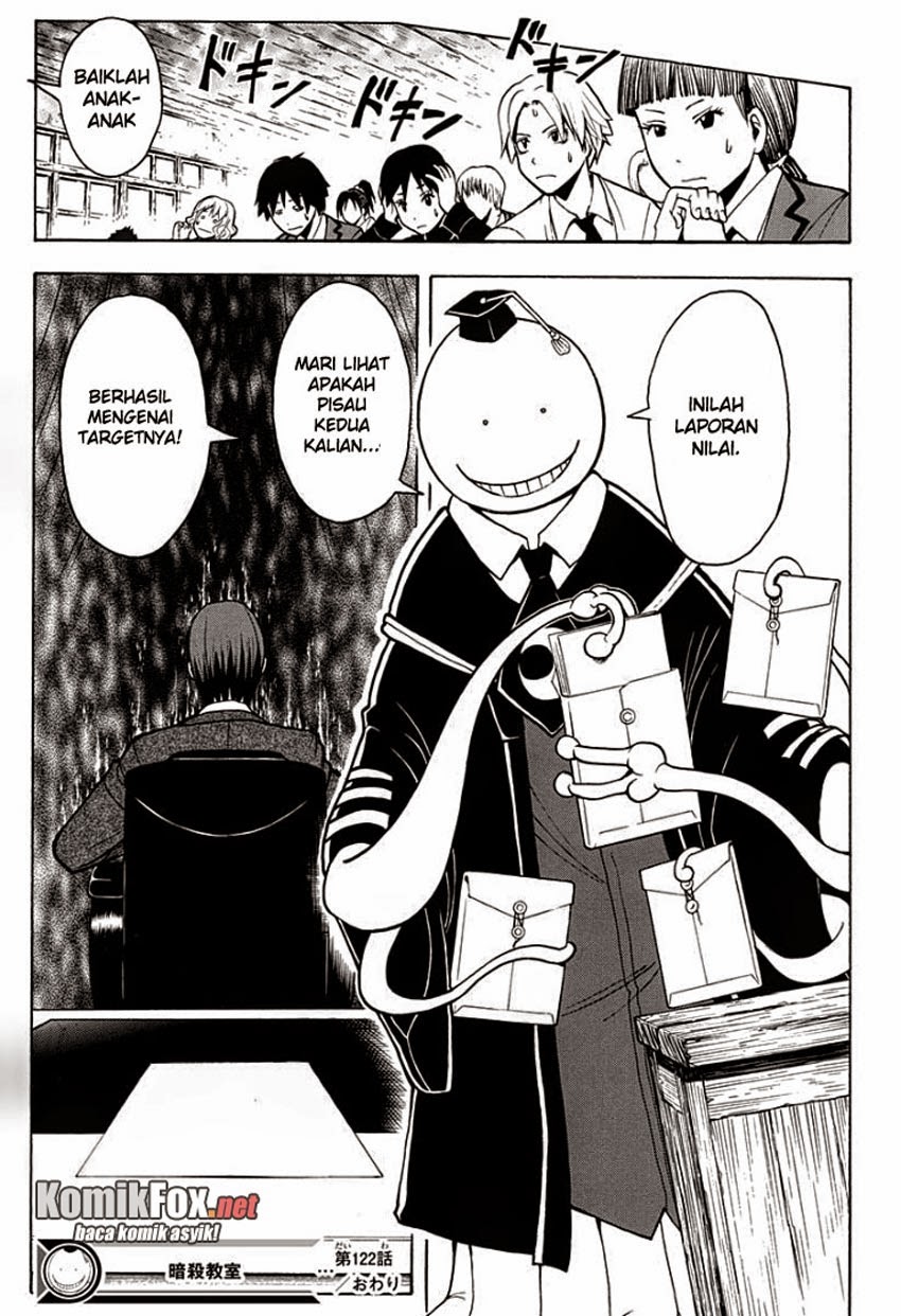 Assassination Classroom Bab 122 halaman 19