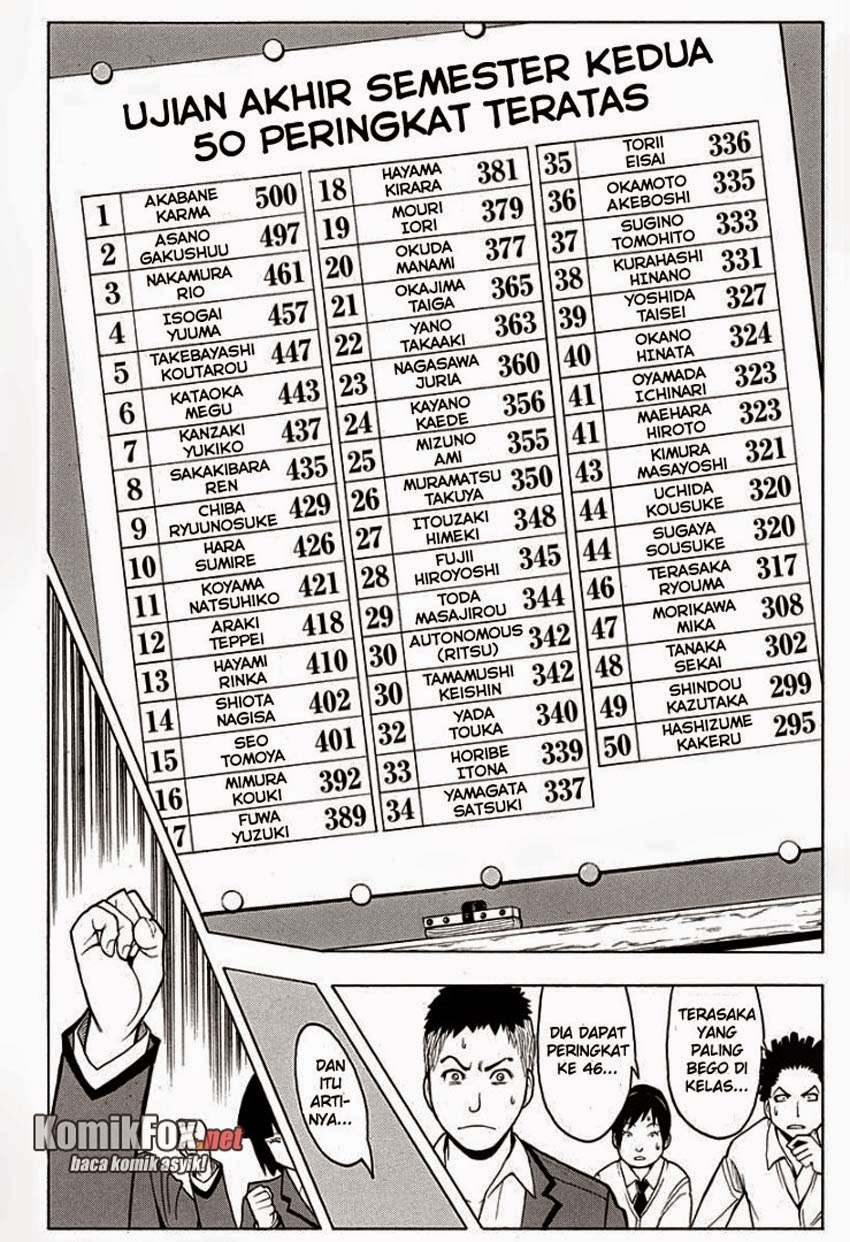 Assassination Classroom Bab 123 halaman 4