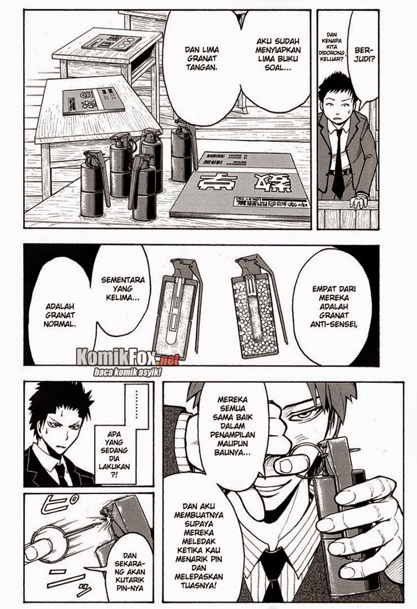 Assassination Classroom chapter 124 halaman 4