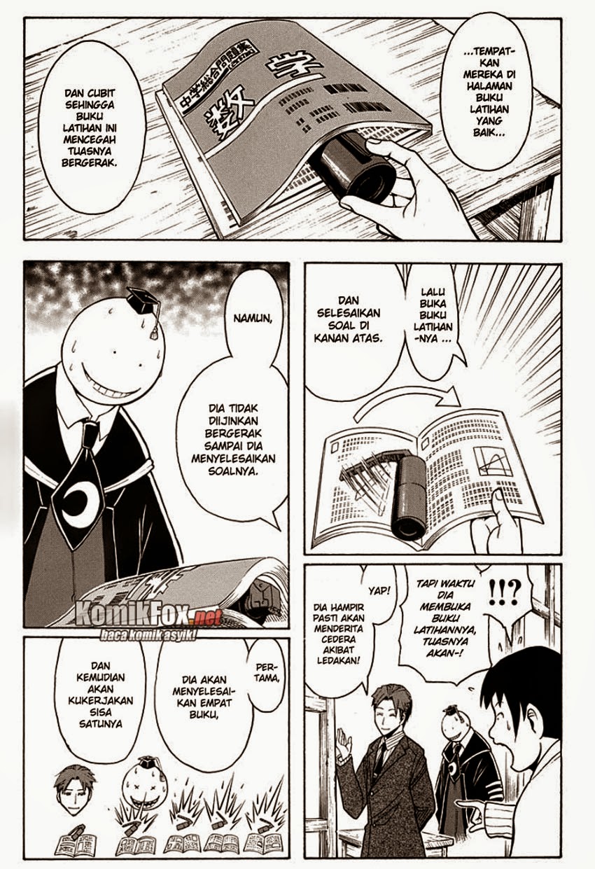 Assassination Classroom chapter 124 halaman 5
