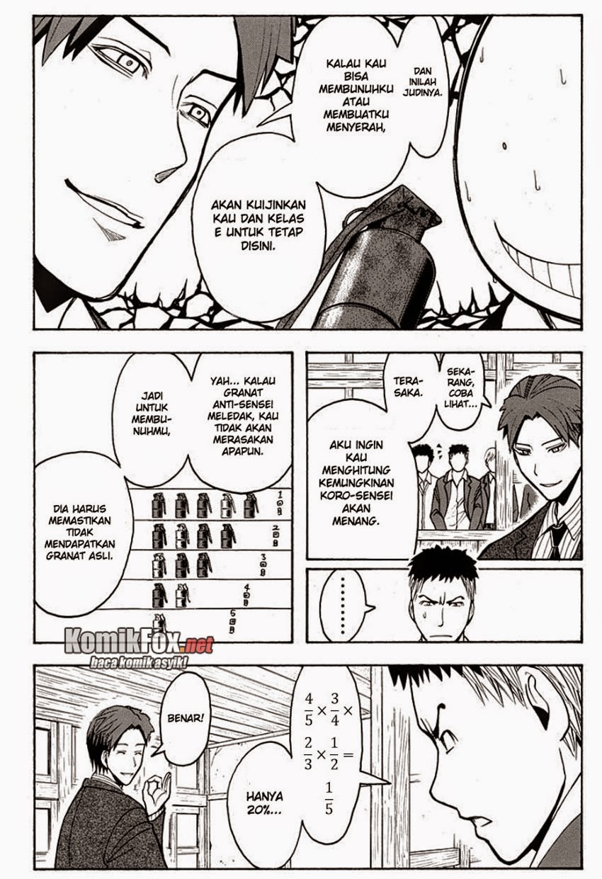 Assassination Classroom chapter 124 halaman 6