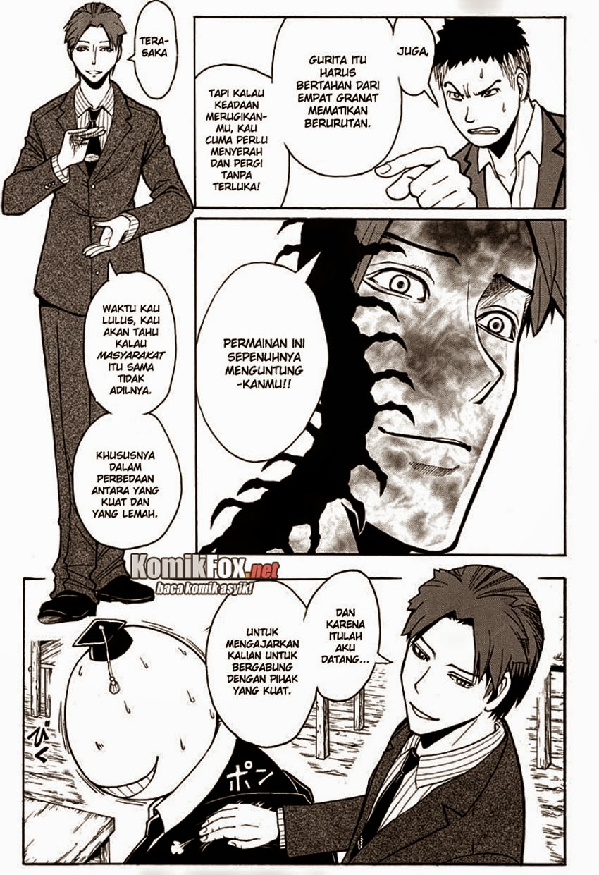 Assassination Classroom chapter 124 halaman 7