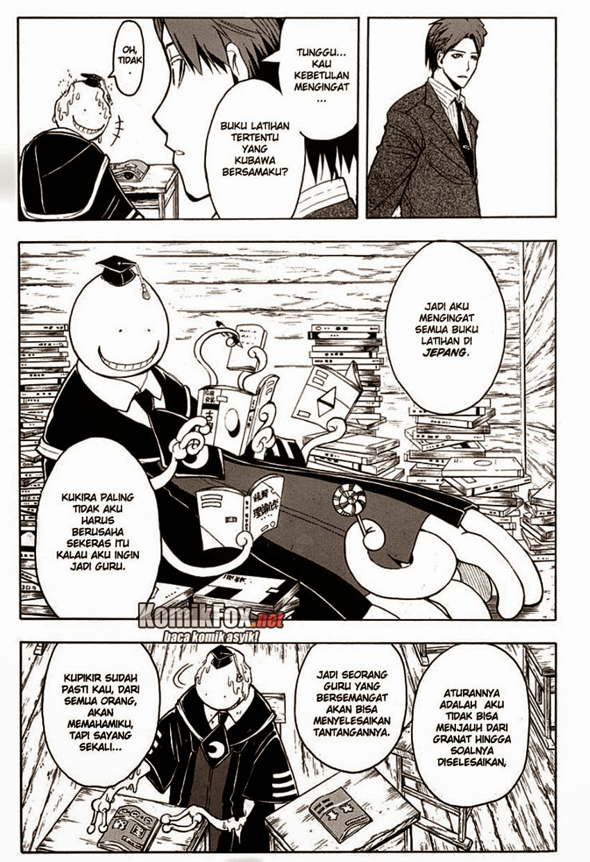 Assassination Classroom chapter 124 halaman 17