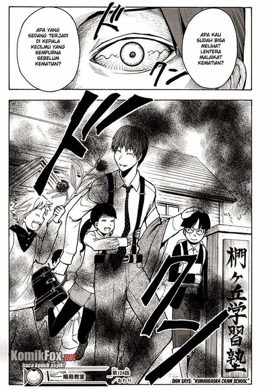 Assassination Classroom chapter 124 halaman 19