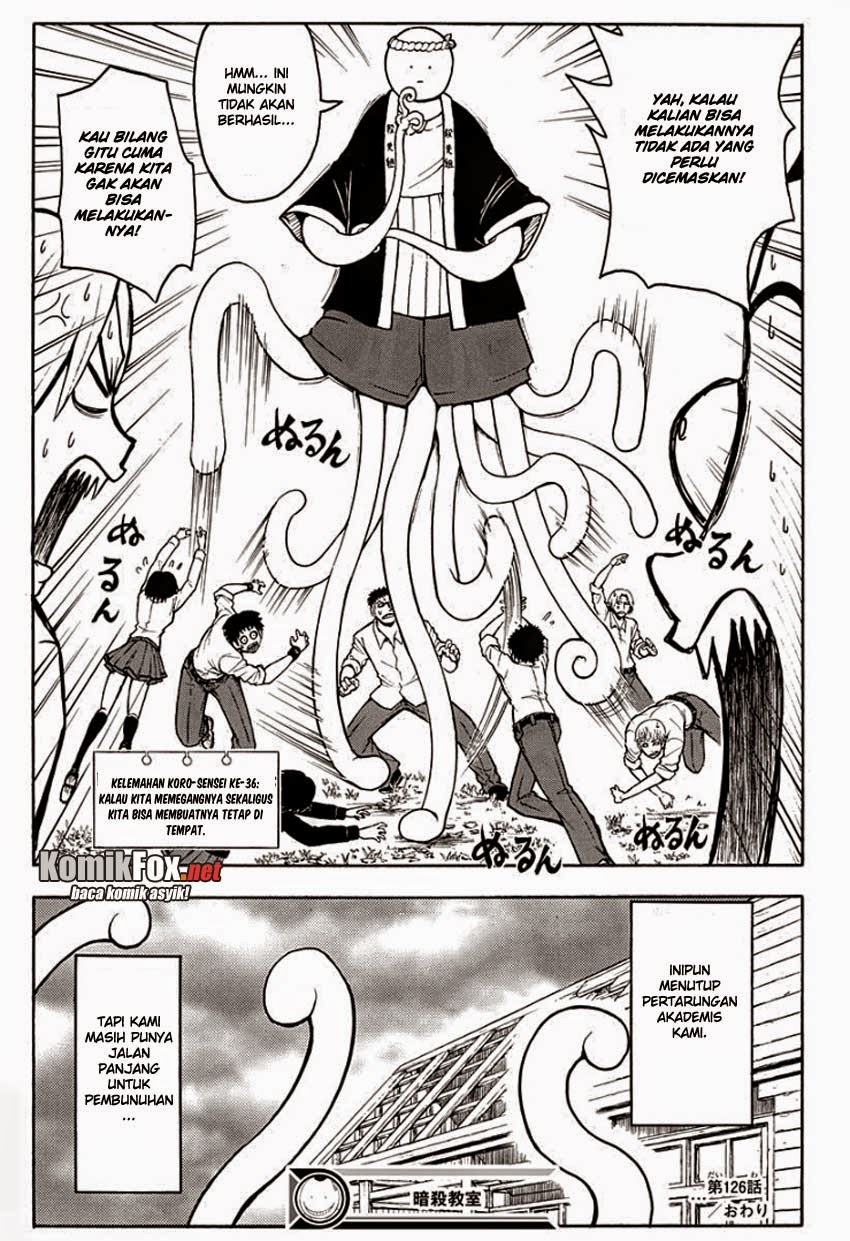 Assassination Classroom Bab 126 halaman 18