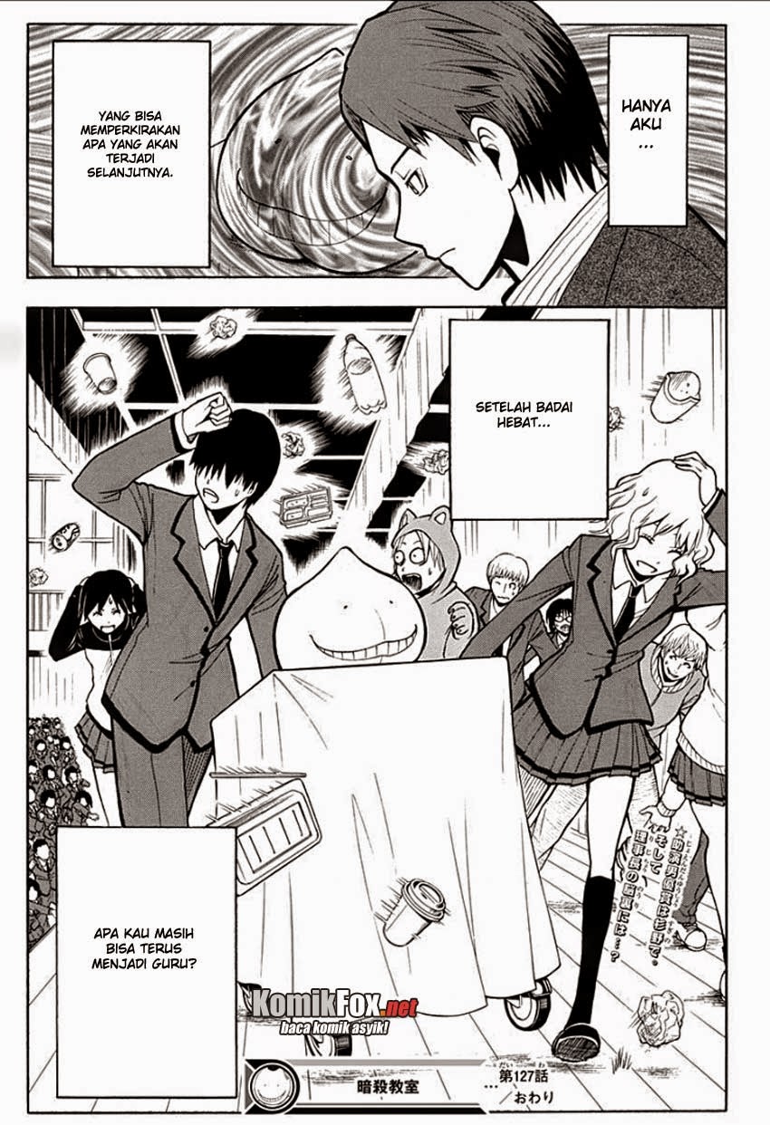 Assassination Classroom Bab 127 halaman 6