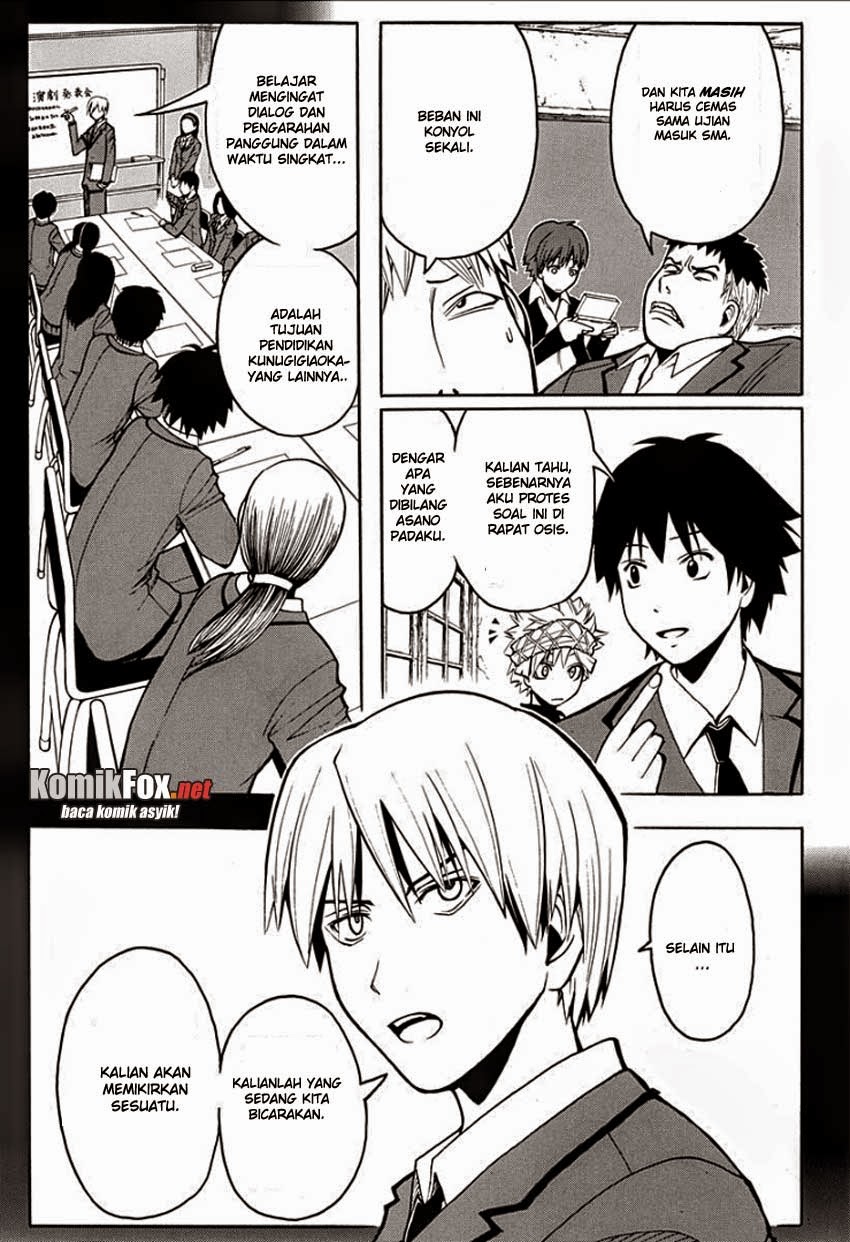 Assassination Classroom Bab 127 halaman 8