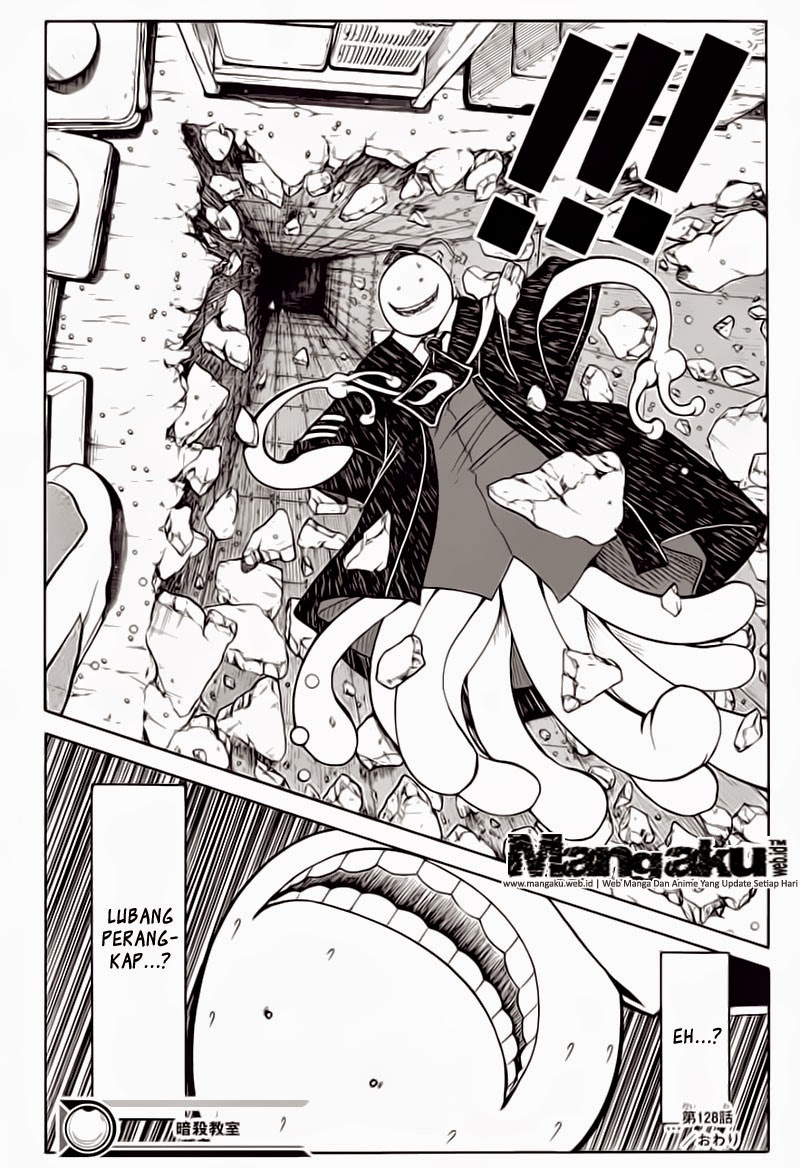 Assassination Classroom Bab 128 halaman 18