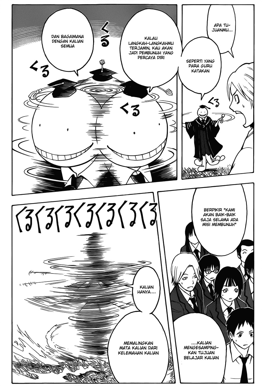 Assassination Classroom Bab 13 halaman 13