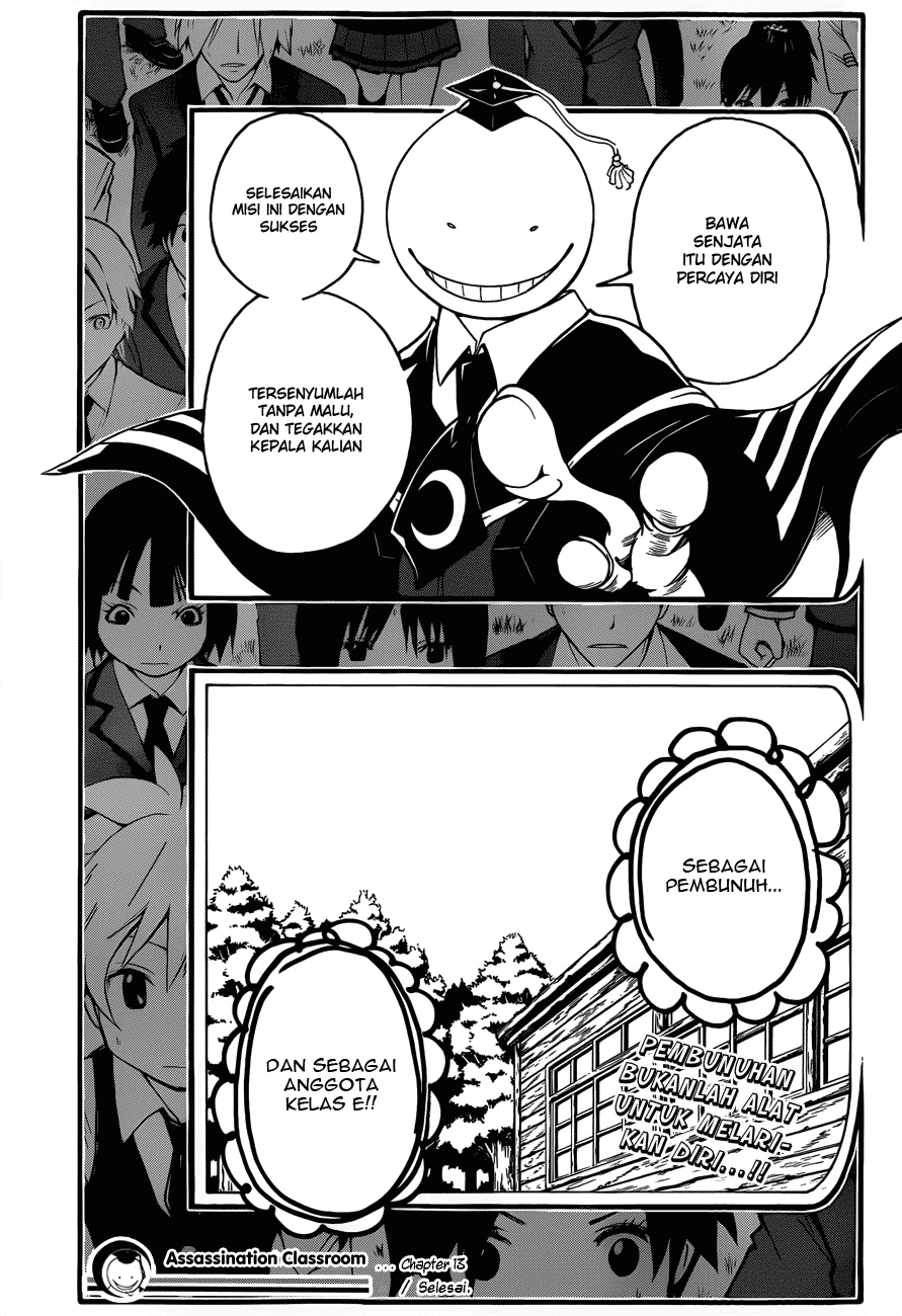 Assassination Classroom Bab 13 halaman 20