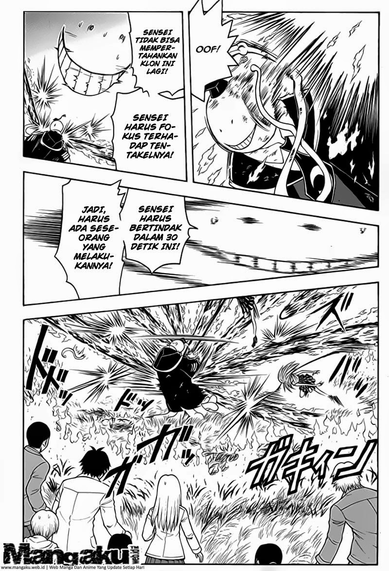 Assassination Classroom chapter 132 halaman 8