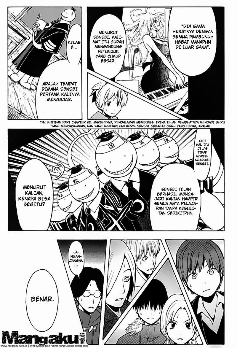 Assassination Classroom Bab 133 halaman 16