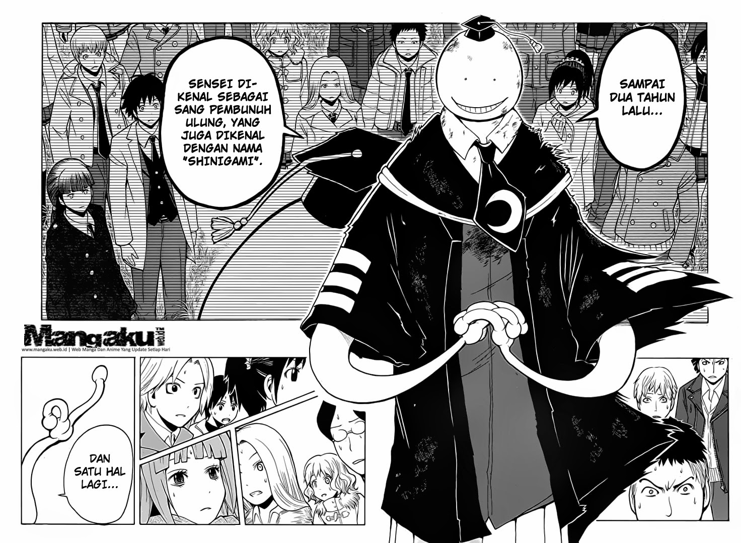 Assassination Classroom Bab 133 halaman 17