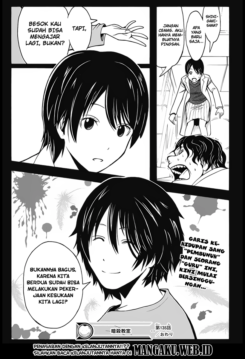 Assassination Classroom Bab 135 halaman 19