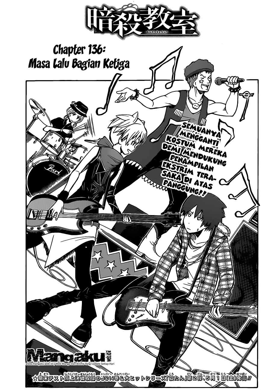 Assassination Classroom chapter 136 halaman 1