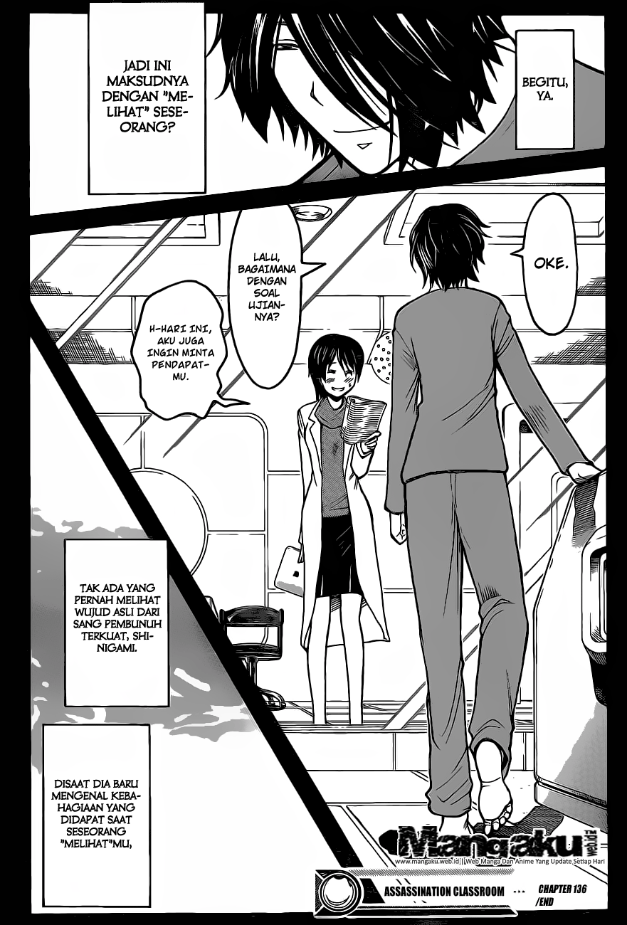 Assassination Classroom chapter 136 halaman 19