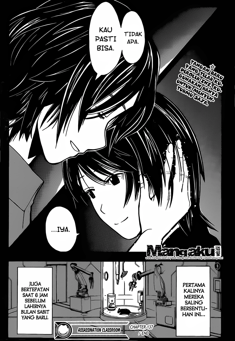 Assassination Classroom Bab 137 halaman 19