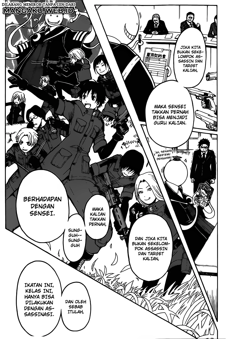 Assassination Classroom Bab 141 halaman 9