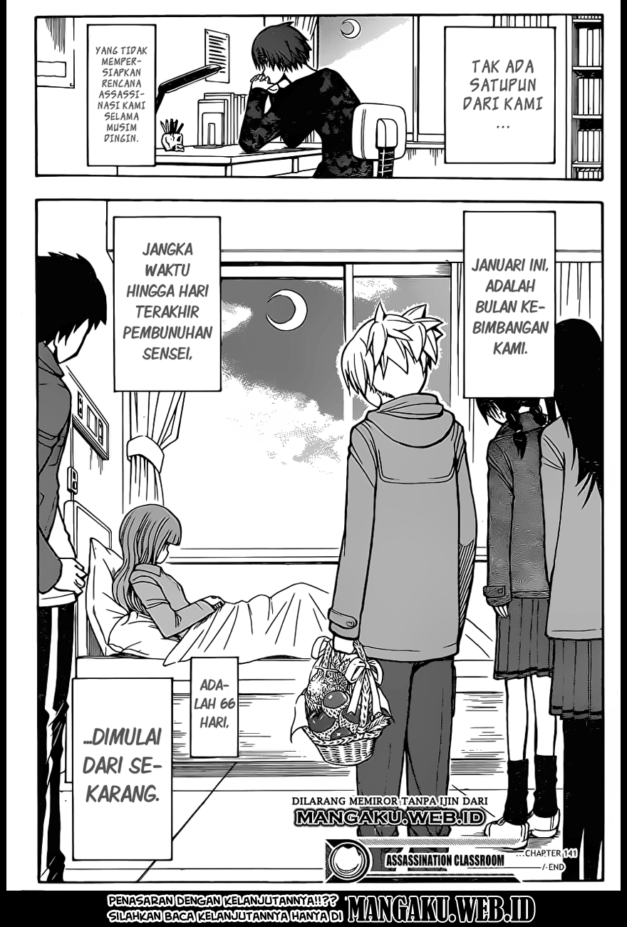 Assassination Classroom Bab 141 halaman 19