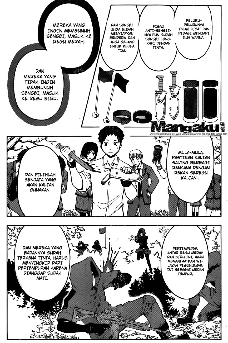 Assassination Classroom Bab 143 halaman 17