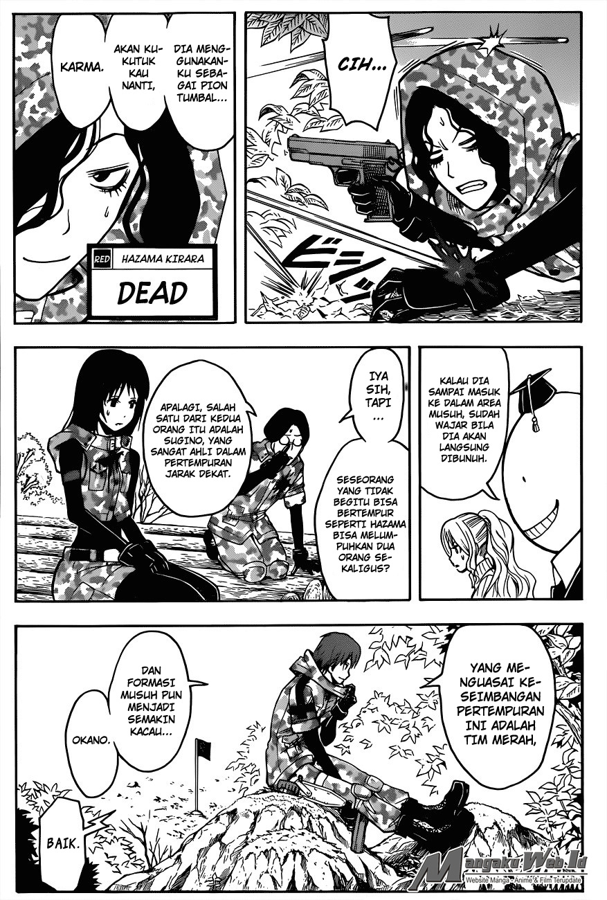 Assassination Classroom Bab 145 halaman 12
