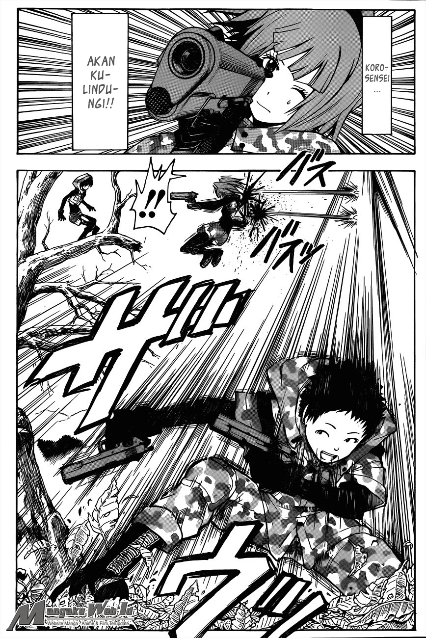 Assassination Classroom Bab 145 halaman 17