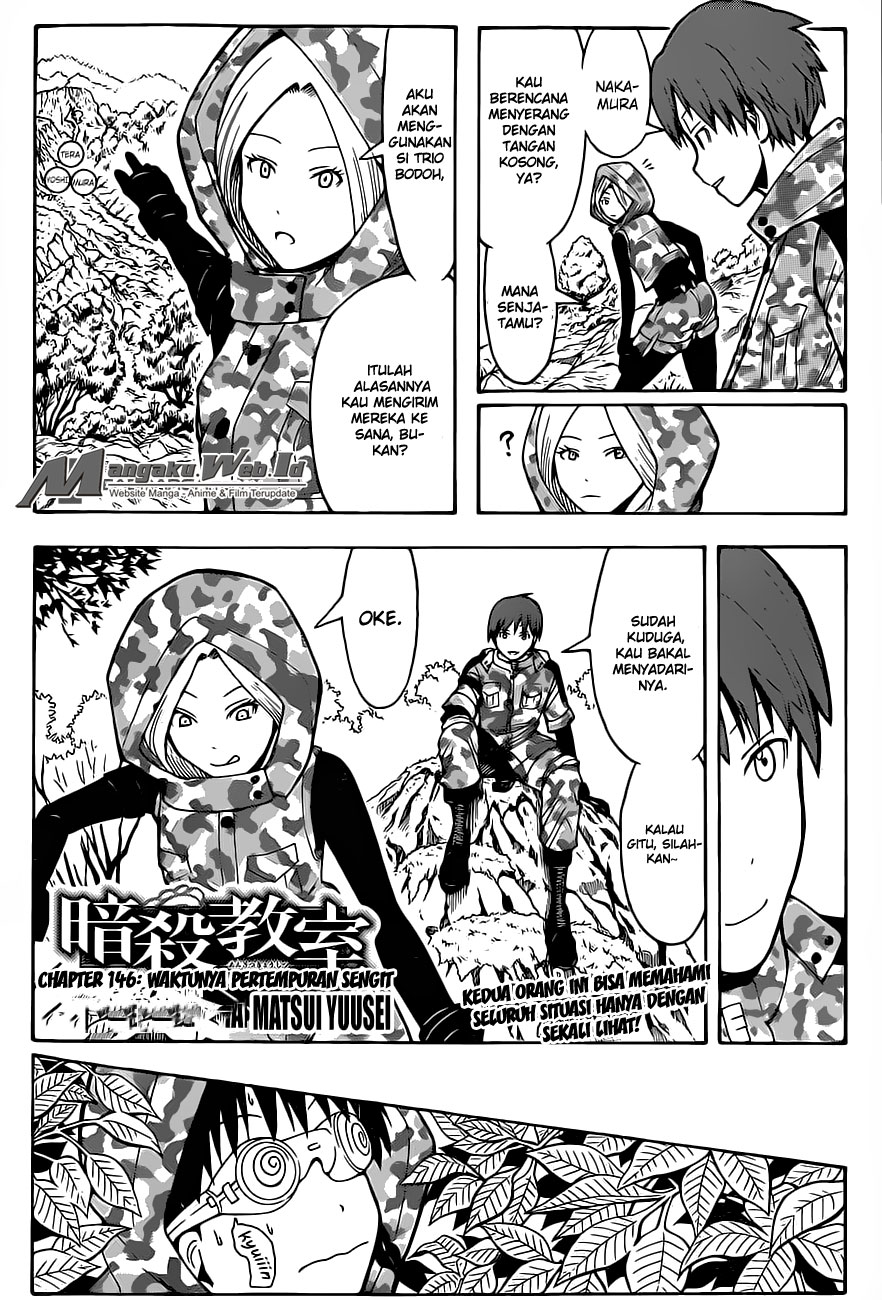 Assassination Classroom Bab 146 halaman 1