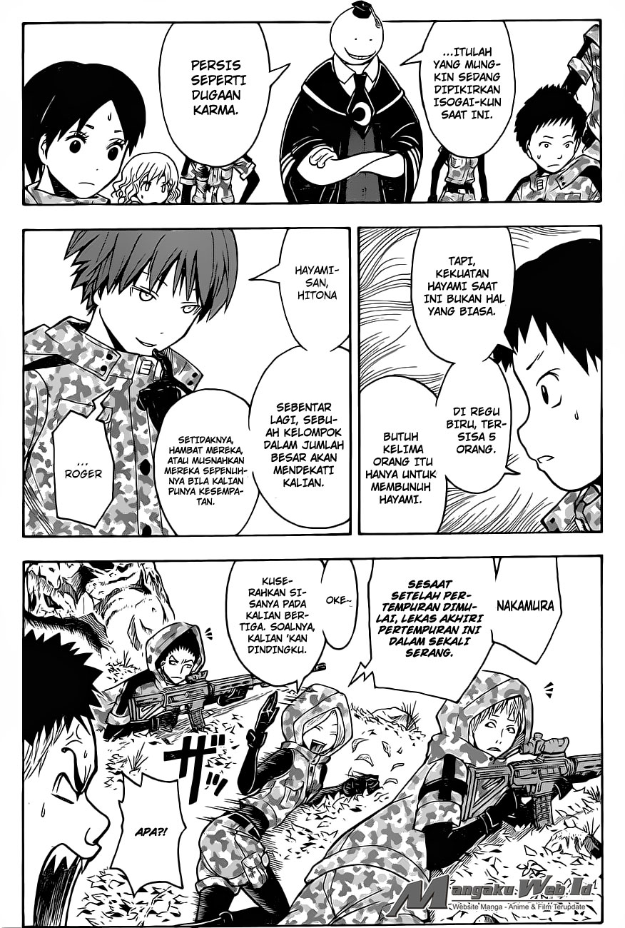 Assassination Classroom Bab 146 halaman 8