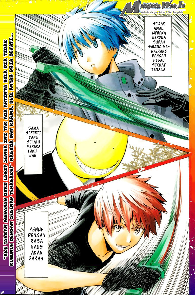 Assassination Classroom Bab 148 halaman 3
