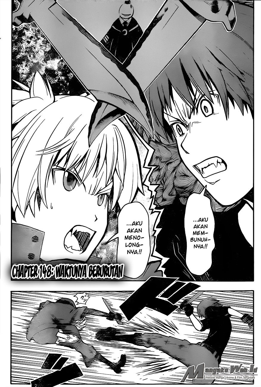 Assassination Classroom Bab 148 halaman 6