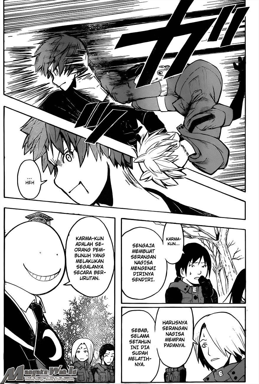 Assassination Classroom Bab 148 halaman 17