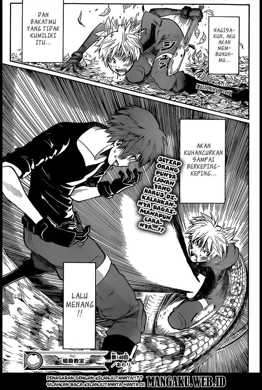 Assassination Classroom Bab 148 halaman 23