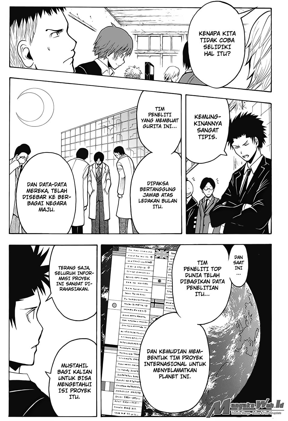 Assassination Classroom Bab 150 halaman 4