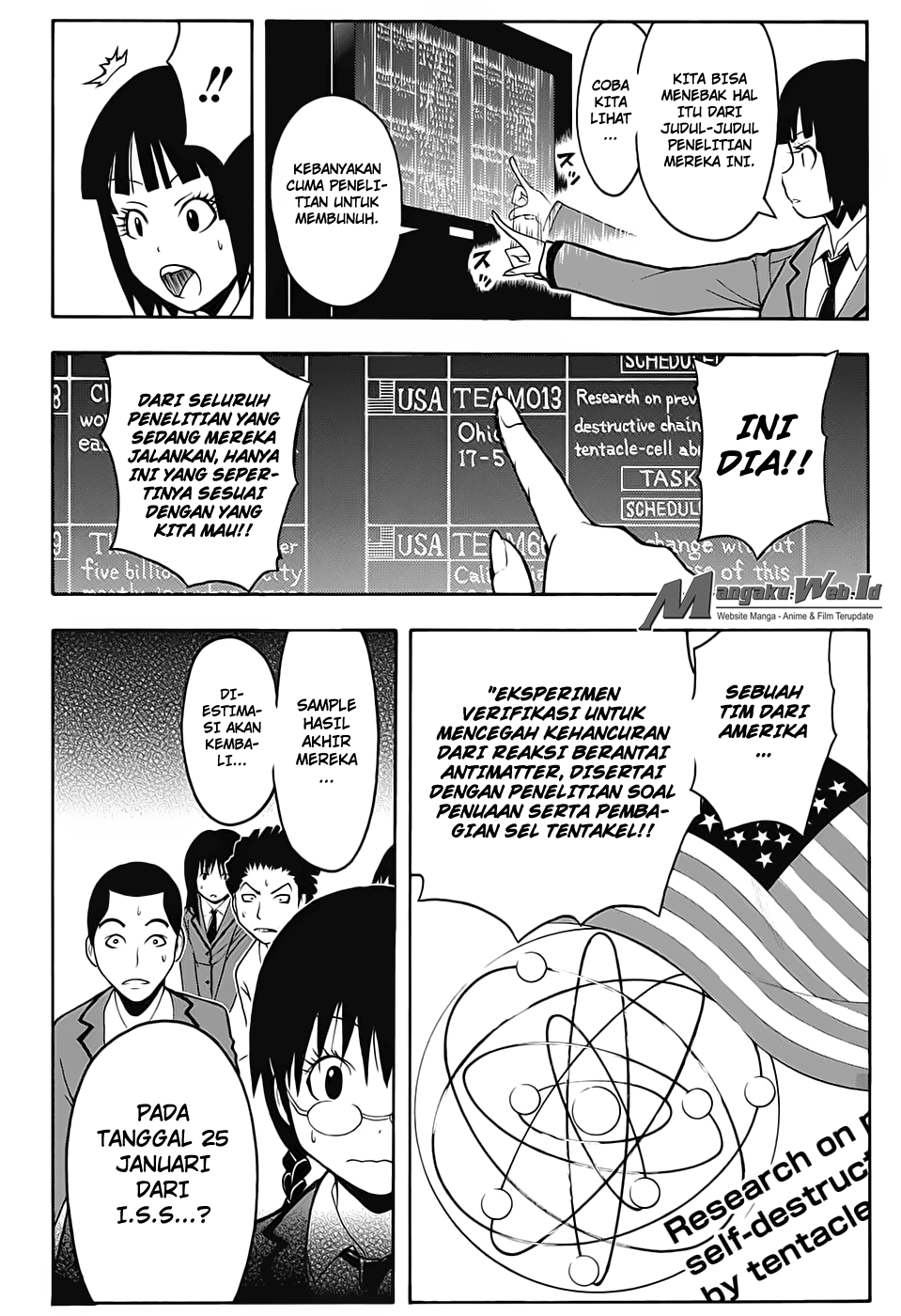 Assassination Classroom Bab 150 halaman 7