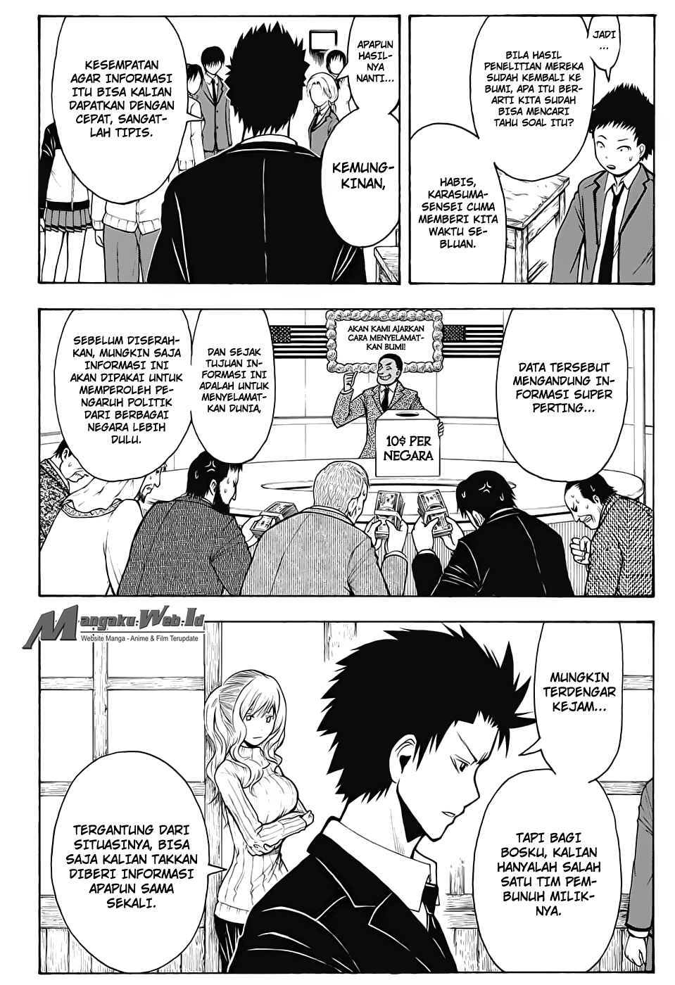 Assassination Classroom Bab 150 halaman 9