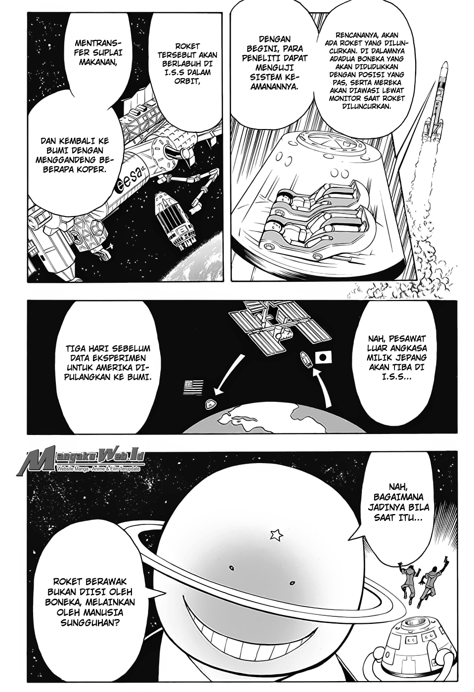 Assassination Classroom Bab 150 halaman 15